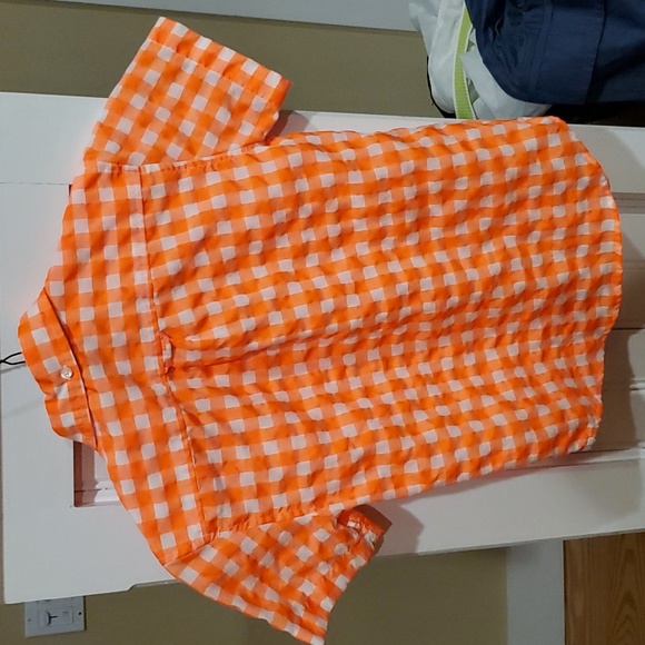 Crewcuts J Crew boys checked button down shirt 8 - Picture 3 of 6